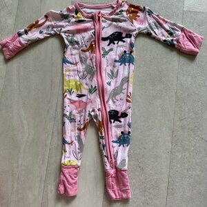 Little Sleepies NB & Matching Bow